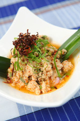 spicy pork salad