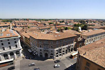 europa, italia, emilia romagna, ferrara, panoramica cittˆ © cronopio