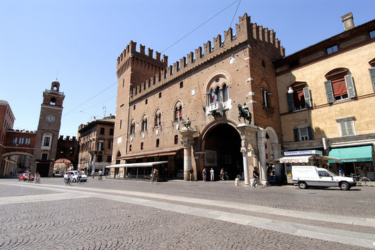 europa, italia, emilia romagna, ferrara, castello astense