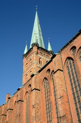 Fototapeta premium Petrikirche in Lübeck