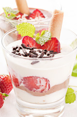 Erdbeerdessert