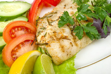 Grilled Foods - Grilled Fish with Tomato