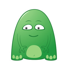 green little jelly monster
