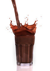 Chocolate splash