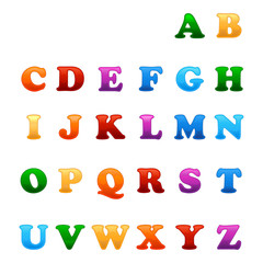 letter marks logo elements set