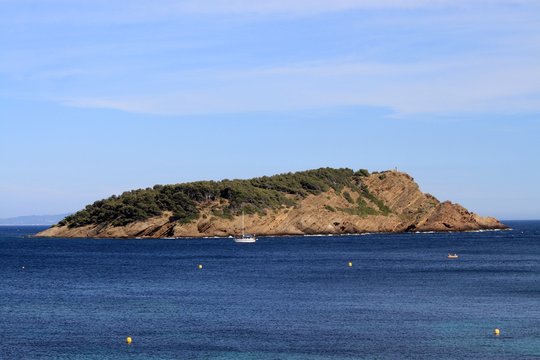 L'Ile Verte au large de La Ciotat