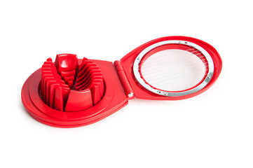 Egg slicer isolated on the white background