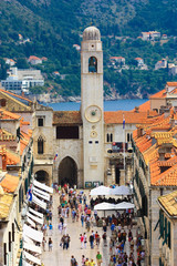 the main street of Dubrovnik - Stradun