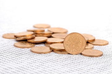 coins and binary code