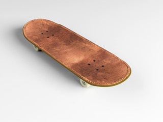 skateboard isolated on white background