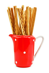 Bread sticks to milkman