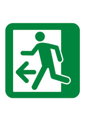 Emergency Exit sign