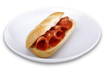 Bocadillo de chorizo