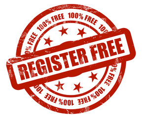 Sternen Stempel rot rt REGISTER FREE