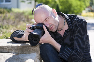 junger Fotograf