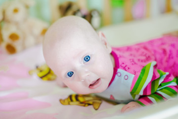 Baby With Blue Eyes