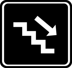 Treppe runter Stairs down