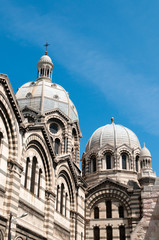 Fototapeta na wymiar Główne Katedra Marsylia, Francja