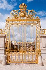 Main gate of versailles.