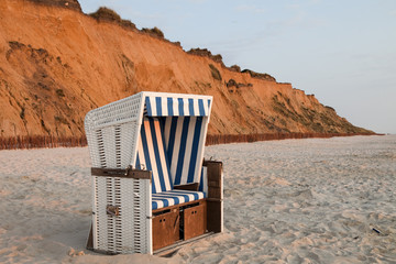 Strandkorb auf Sylt