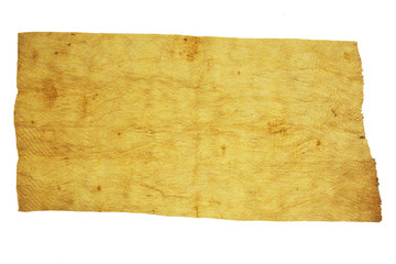 Isolated Wood textured paper