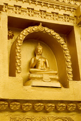 Buddha at stupa 2.