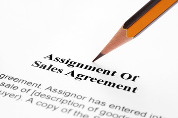 Sales agreement
