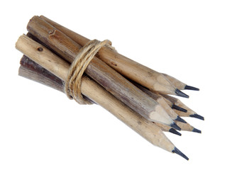 Wooden pencil with rope