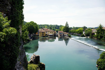 Fototapeta na wymiar Włochy, Muehlendorf, Borghetto