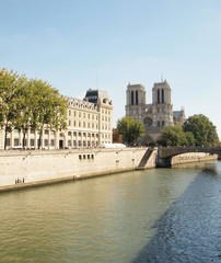 The Seine of Notre Dame de Paris