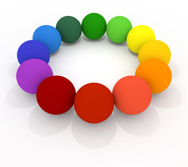Colorful balls