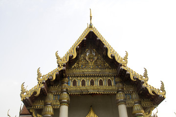 Fototapeta premium Attractive Temple Roof