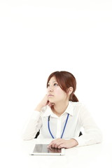 Fototapeta premium 女性・ビジネスイメージ