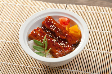 japanese food roast eel ( unagi