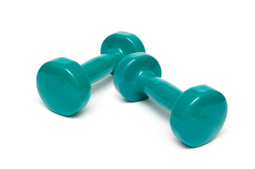 green Dumbells