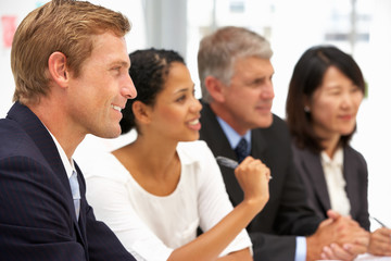 Business people in office