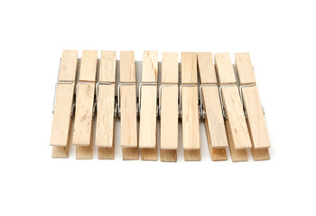 wooden clothespins