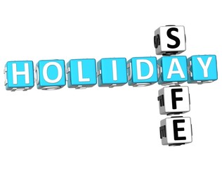3D Holiday Safe Crossword