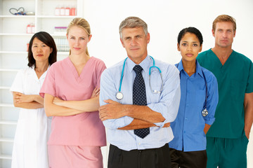 Portrait of medical professionals