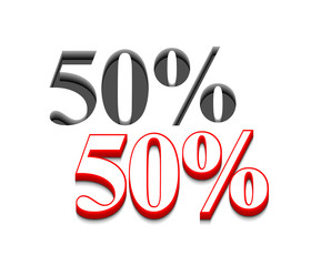 vector 50% discount  design