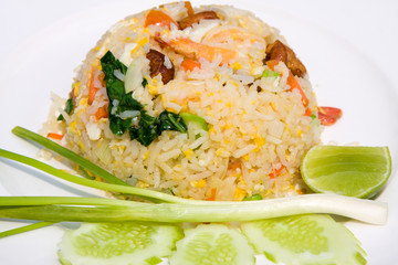 Seafood fried rice