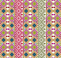 American culture pattern. Vector illustration