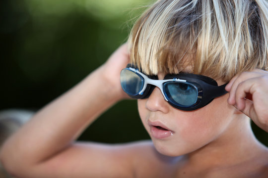 fair-haired kid