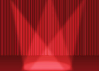 projecteurs sur sc&egrave;ne