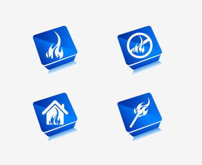 fire icon set