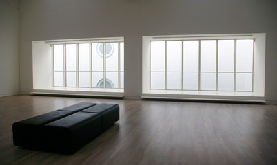 Intérieur minimaliste.