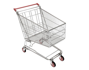 Shopping carts isolated