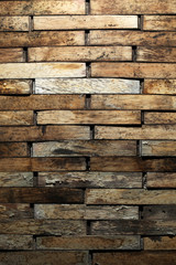 Wooden wall