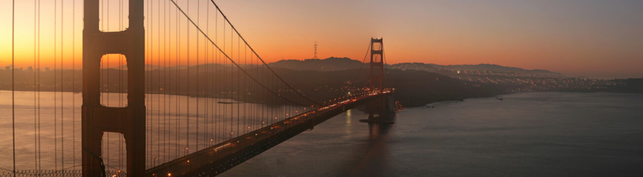 Golden Gate Bridge at Dawn