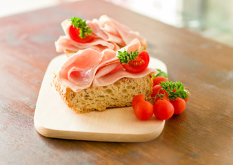 Sandwich al Prosciutto